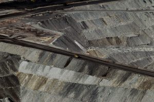 Close-up of BHP's Mount Arthur coal mine Image credit: flickr User: Lock the Gate Alliance