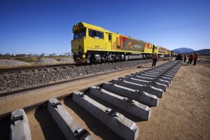 "QRN - Laying new tracks central Qld" Image credit: Aurizon website